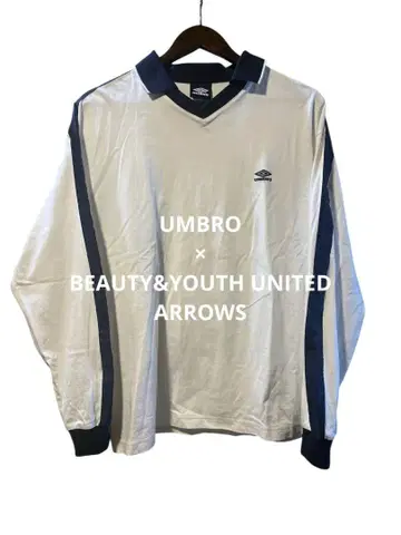 UMBRO for BEAUTY&YOUTH 유니폼 화이트/네이비 L