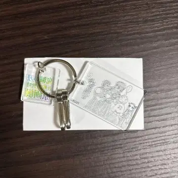 귀멸의 칼날 원화전 클리어 베이스 키링 시나즈가와 사네미