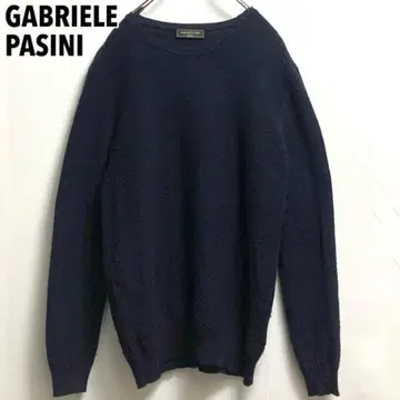 이탈리아제 GABRIELE PASINI 캐시미어 블렌드 스웨터 L
