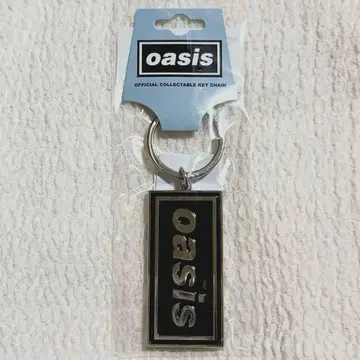 oasis 오아시스 메탈 로고 공식 키링 10월 내한 기념