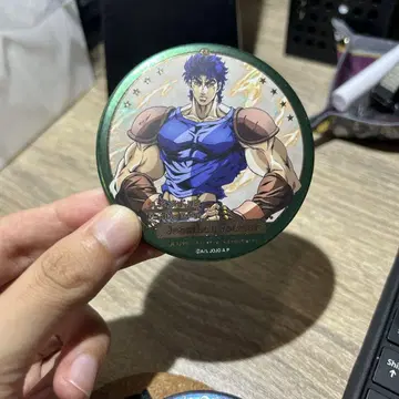 죠죠의 기묘한 모험 애니메이션 10주년 기념전 캔 배지 조나단 조스터