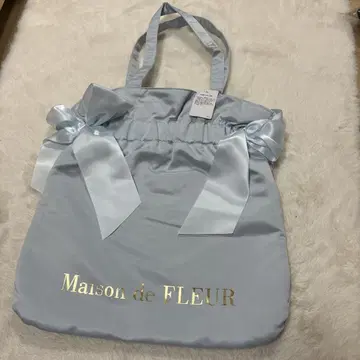 Maison de FLEUR 이타미 백 리본 포함 토트백 덕질