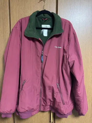 L.L.Bean 웜업 재킷 70s-80s 크림슨 컬러
