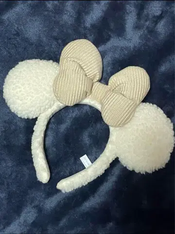 [ 새상품급 ] 미니풍 머리띠 베이지