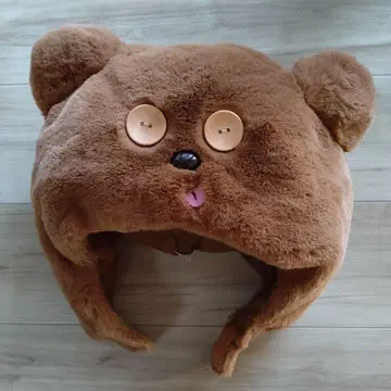 곰 얼굴 플리스 모자 유니버설 스튜디오 재팬 팀