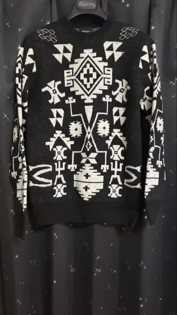 Marcelo Burlon 네이티브 무늬 니트 SIZE XS