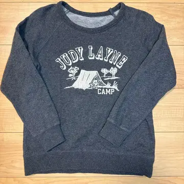 레어! JUDY LAYNE CAMP 래글런 맨투맨