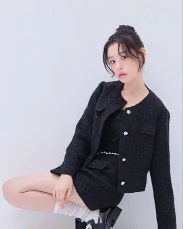 yilon TWINKLE TWEED JACKET