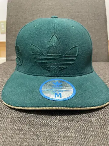 adidas 아디다스 그린 트레포일 캡