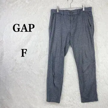 [ 갭 ] 캐주얼 F 그레이 코튼 사용 글렌체크 패턴