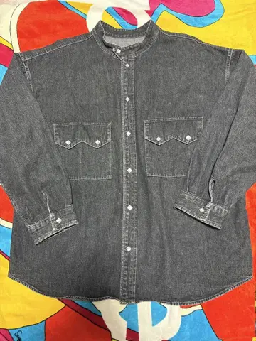 TENDERLOIN DENIM SHT SNAP BUTTON WASH