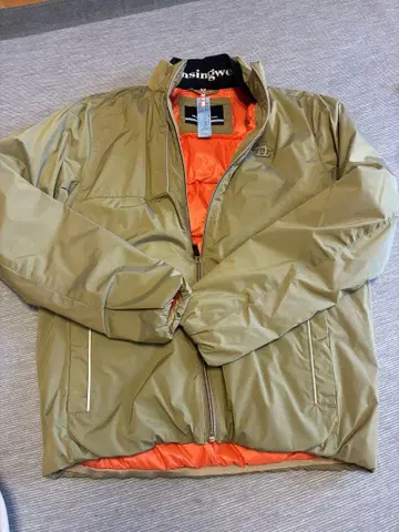 Munsingwear 올리브 그린 나일론 자켓 M