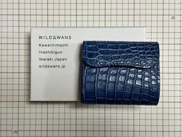 WILDSWANS 누메 크로커다일 네이비 나염 ENO