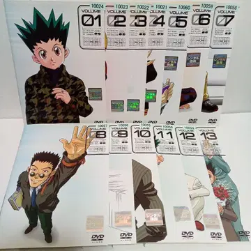 헌터x헌터 HUNTERXHUNTER 렌탈 DVD 전 13권 세트