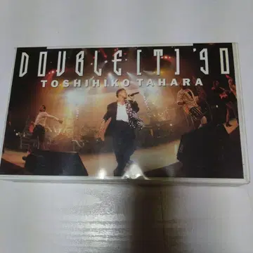 타하라 토시히코 DOUBLE T '90 VHS 비디오 테이프