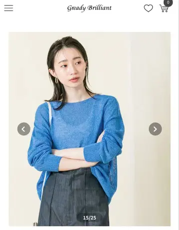 새상품 와시홀 G 보트 풀 니트