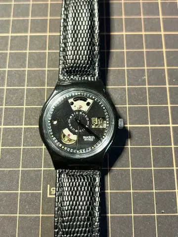 Swatch 'Black Motion' 1991년