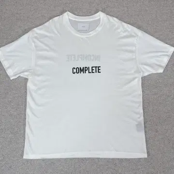 stein 프린트T COMPLETE & INCOMPLETE S 사이즈