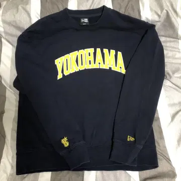 NEW ERA 뉴에라 요코하마 베이스타즈 콜라보 맨투맨 트레이닝복