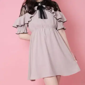 ROJITA 원피스 유아뜨 레스 브로치 포함