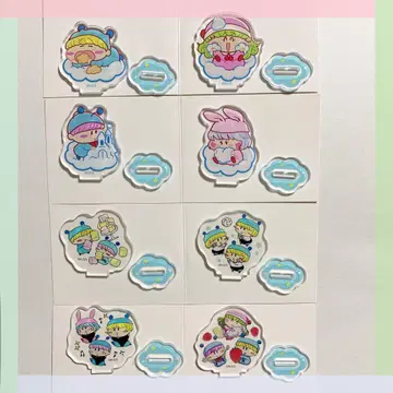 밀모로! 세리아 아크릴 스탠드 밀모&릴모&무르모&파피