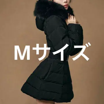 Darich 레이디 미디 다운 코트 2024 블랙