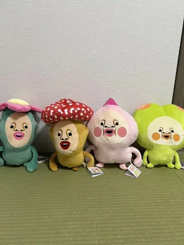 코비토즈칸 BIG 봉제 인형 2 카쿠레모모지리 스모노우치 4종 새상품