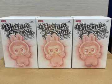 POP MART Big Into Energy 봉제 인형 3세트
