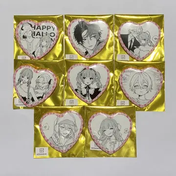 하트형 캔뱃지 컴프 세트