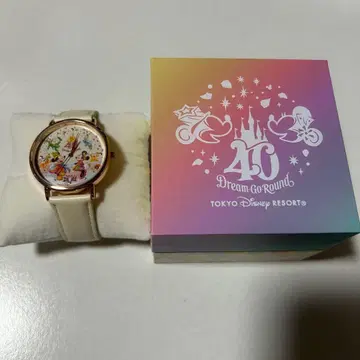 디즈니 리조트 40주년 손목시계 드림 고 라운드