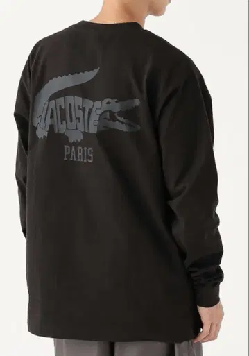 BEAMS[별주] LACOSTE / 토널 로고 롱 슬리브 T셔츠 M