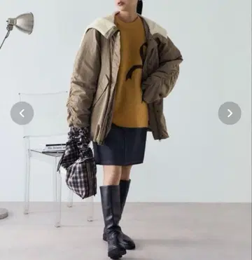 프릭스스토어 나일론 트윌 보아 블루종