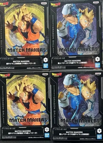 드래곤볼 MATCH MAKERS 피규어 2종 4체 세트