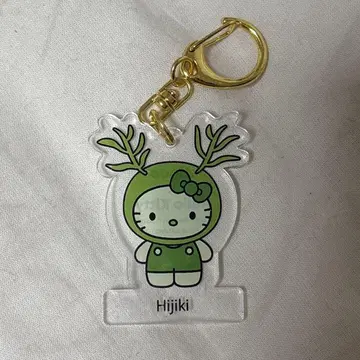 간사이 오사카 만박 한정판 일본관/모 키티/아크릴 키링 히지키