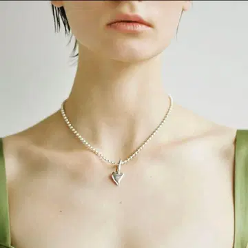 메종 드 펄스 목걸이 SV925 하트