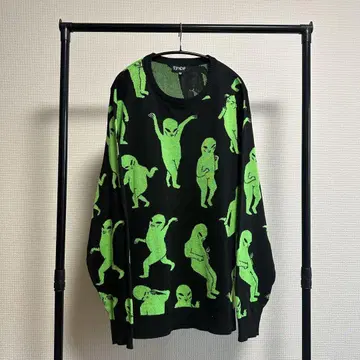 RIPNDIP / 립앤딥 스트릿 패션 니트 XL 가을/겨울/봄 우주인