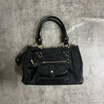 y2k grunge archive hand bag BLACK