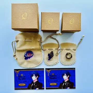 우타프리 Q-pot. Q UP 멜트 반지 왕관 반지 문장 귀걸이 토키야