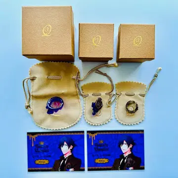 우타프리 Q-pot. Q UP 멜트 반지 왕관 반지 문장 귀걸이 토키야