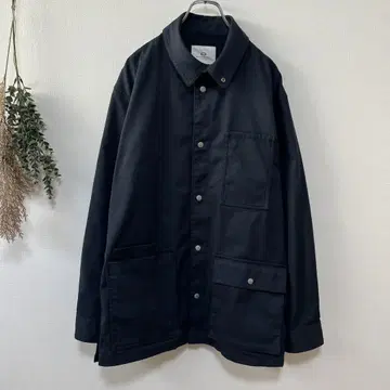 [ 새상품 ] garage green works 워크 셔츠 자켓 네이비