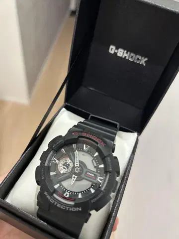 G-SHOCK 블랙 아날로그 디지털