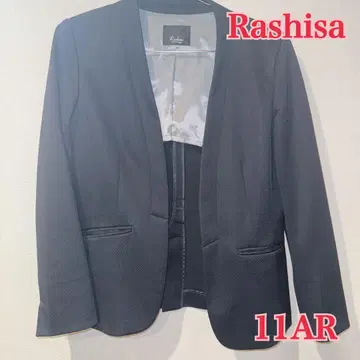 Rashisa 노카라 자켓 11AR 네이비