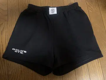 골드짐 블랙 숏팬츠
