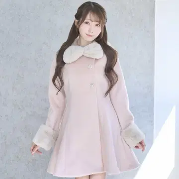 로제 뮤즈 tippet set flare coat S
