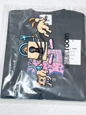 VAULTROOM nqrse TEE BLACK M