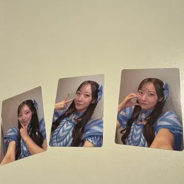 FRUITS ZIPPER 마나카 마나 트레이딩 카드 3장 세트