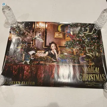 아무로 나미에 B2 포스터 세븐일레븐 MAGICAL CHRISTMAS