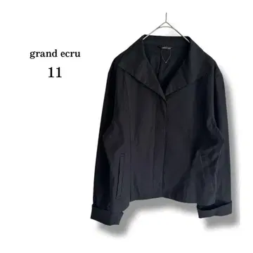 [ grand ecru ] 그랑 에크루 캐주얼 자켓 가을 아우터 블랙