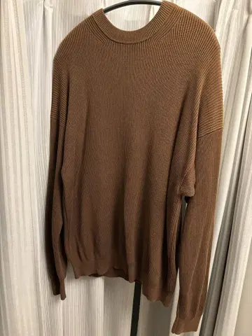 AURALEE SUPER HARD TWIST RIB KNIT P/O