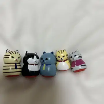 반다이 고양이 도장 사장편 캡슐 토이 컴플리트